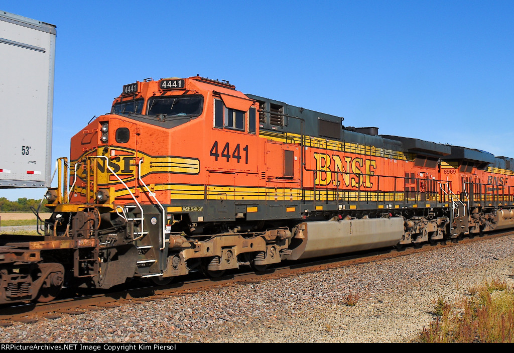 BNSF 4441 Pusher